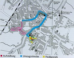 Umzugsstrecke vergr��ern durch anklicken ...