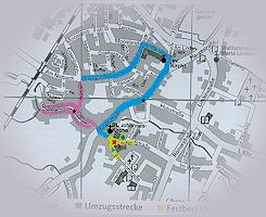 Umzug am Sonntag den 20. Juli 2003